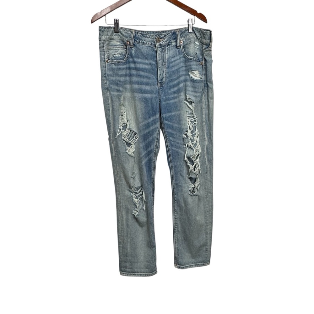 American Eagle TomGirl Distressed Vintage Jeans‎ Size 14